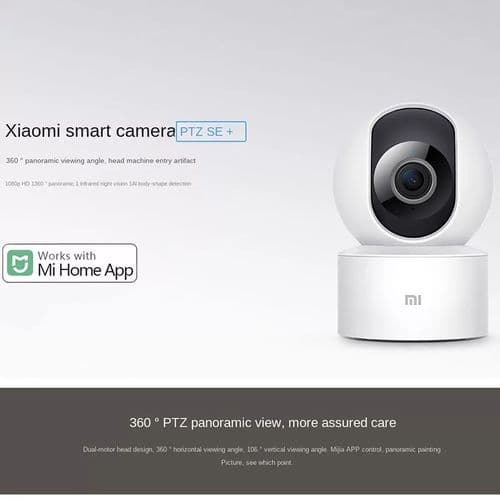 XIAOMI Mi Home Caméra de surveillance 360° 1080P -Blanc