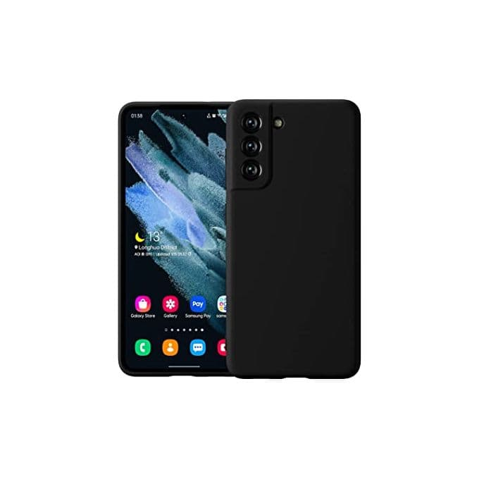 Coque Samsung S21 FE en Silicone TPU  Noir