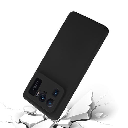 Pochette Xiaomi Mi 11 Ultra en Silicone Liquide Noir