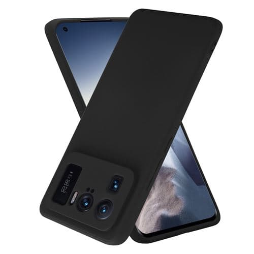 Pochette Xiaomi Mi 11 Ultra en Silicone Liquide Noir