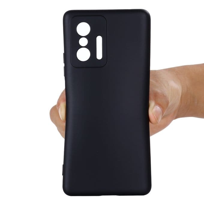 Pochette Xiaomi Mi 11T en Silicone Liquide Noir
