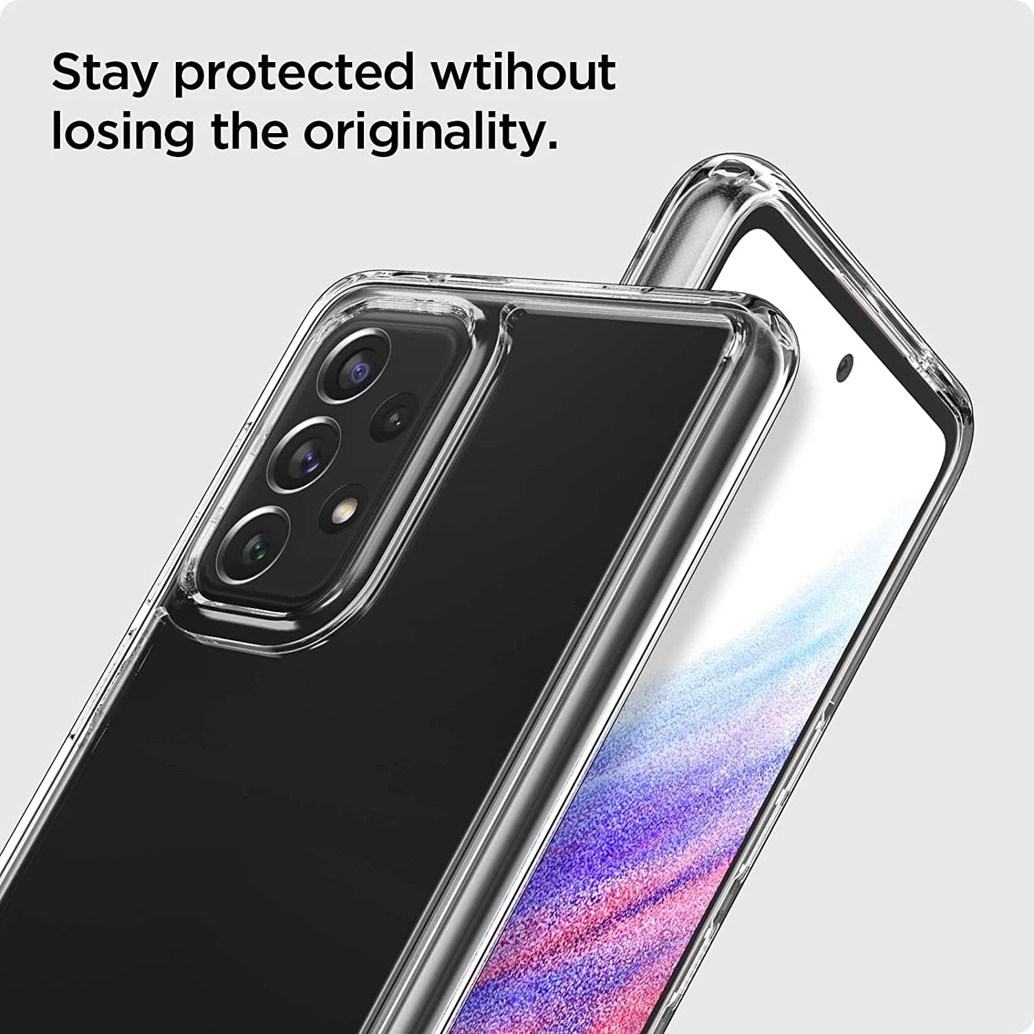 Pochette Samsung A73 Transparente Antichoc
