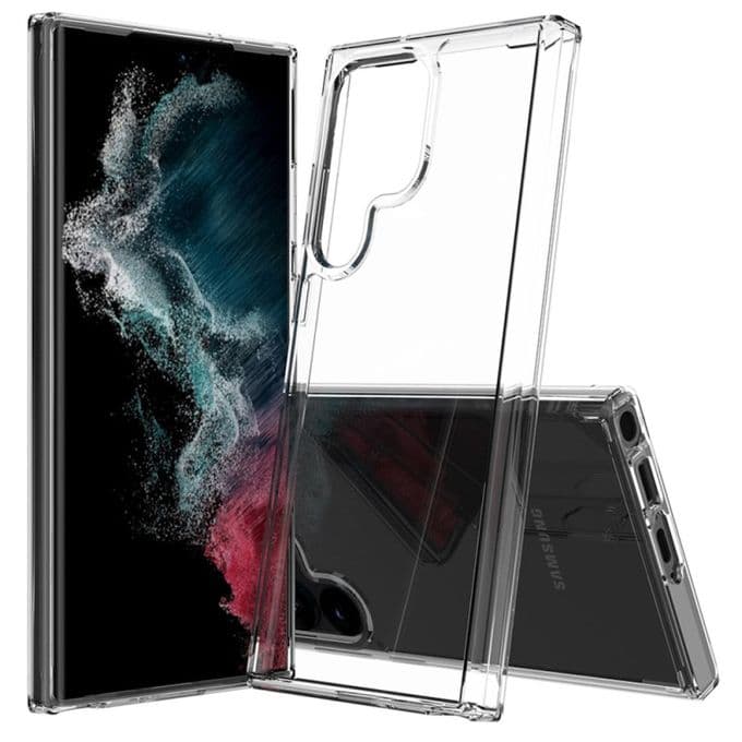 Pochette Samsung S21 Ultra Transparente Antichoc