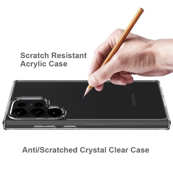 Pochette Samsung S21 Ultra Transparente Antichoc