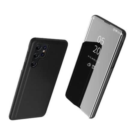 Pochette Samsung S24 Ultra flip cover Noir